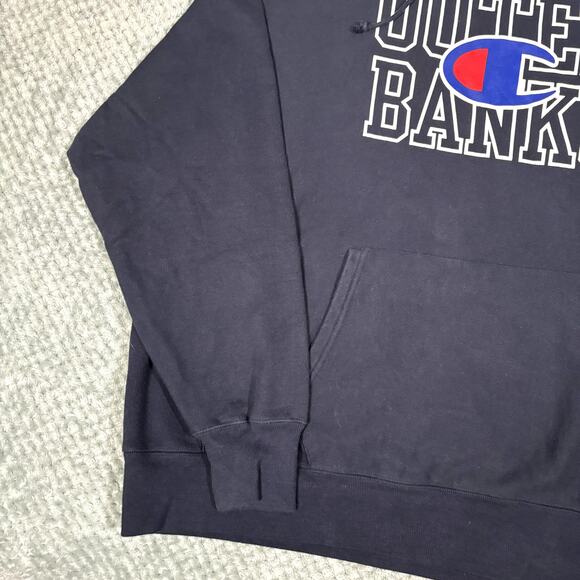 Champion Reverse Weave Outer Banks Men's Navy Hoodie Sweatshirt Sz XXL - Picture 3 of 7